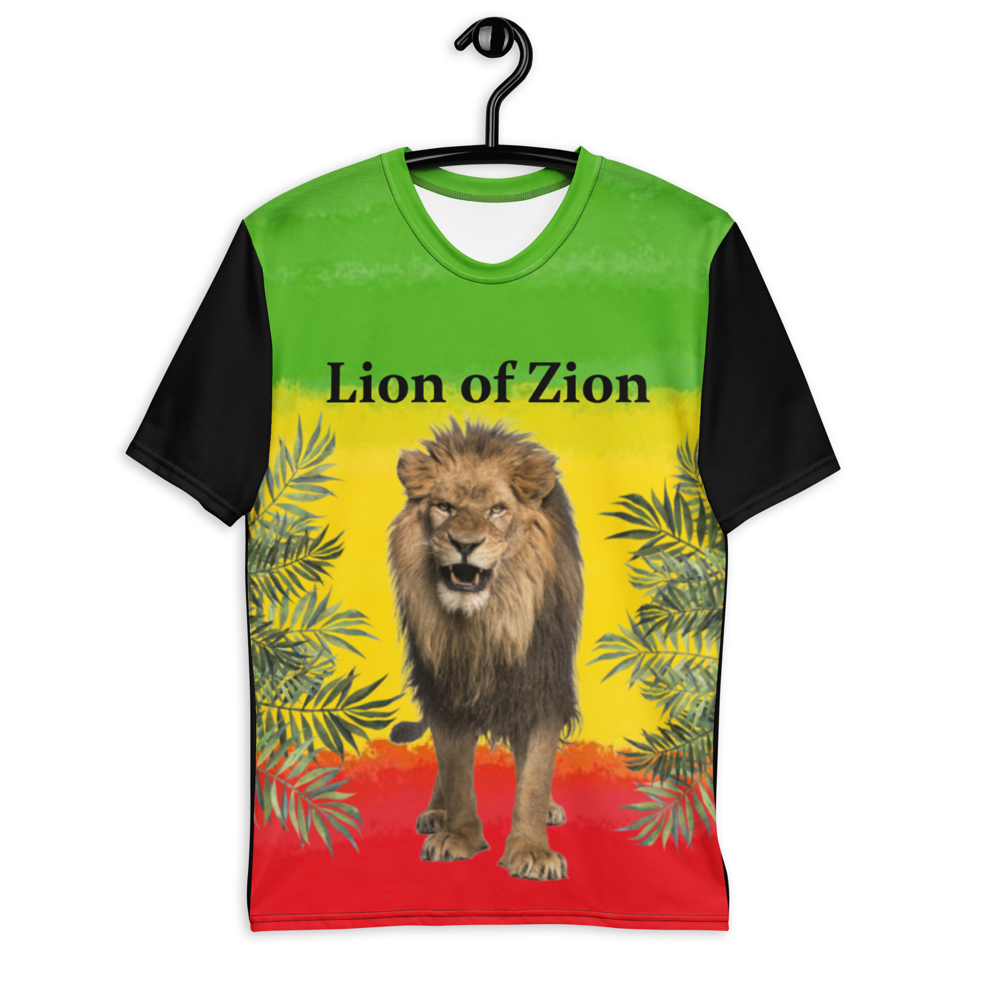 Fifth Degree™ Rasta Cat Shirt Rasta Lion of Zion All Over Print T-Shirt Unisex Reggae Outfits Rastafarian Clothes Style