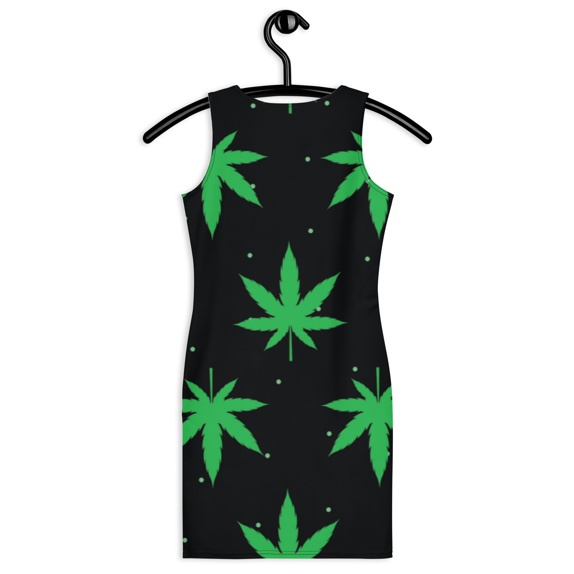 Fifth Degree™ Cannabis Pot Dress Weed Girl Costume Print Hippie Stoner Clothes Girl 420 Marijuana Clothing Women - Image 2