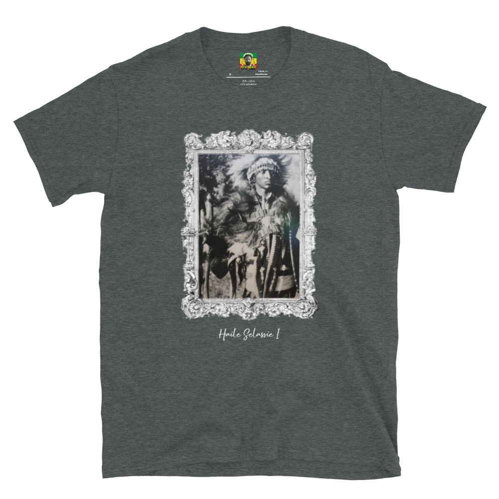 Fifth Degree™ Haile Selassie I T Shirt Ethiopia Jah Army Shirt Ras Tafari Makonnen Africa Black History - Image 3