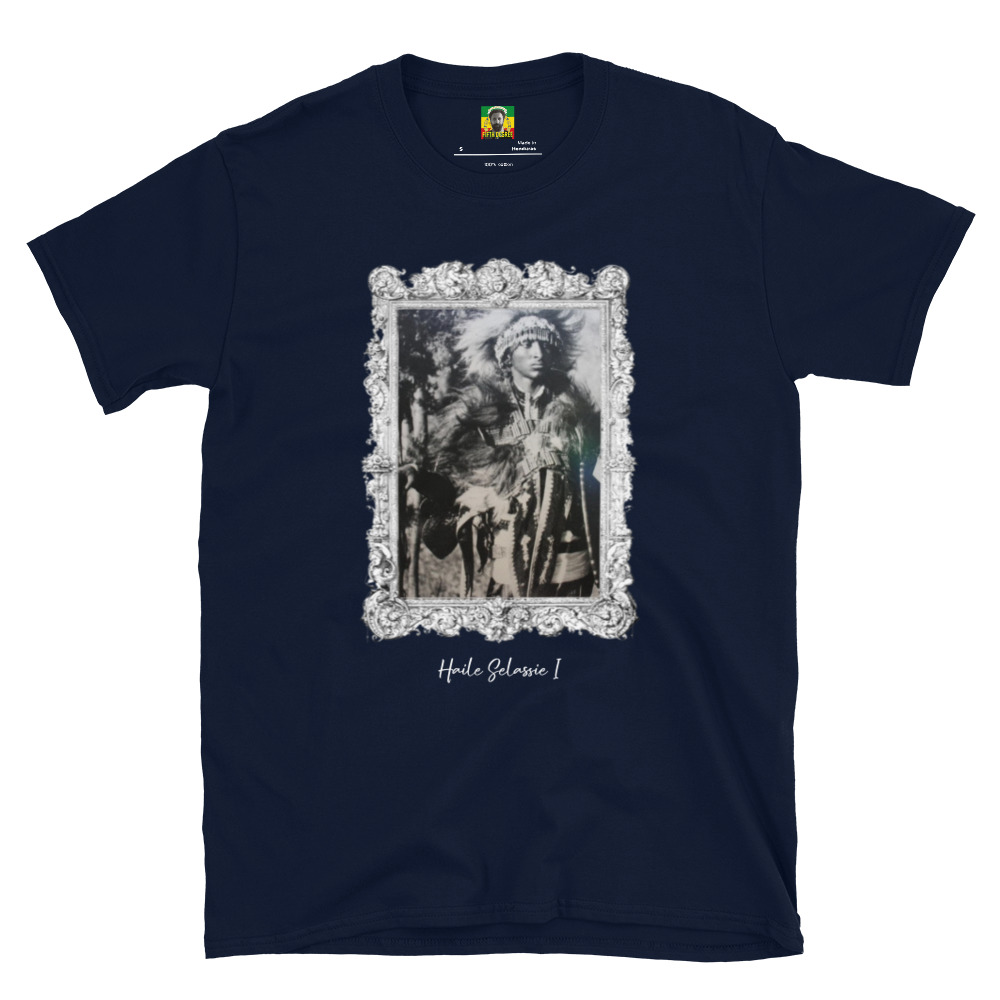 Fifth Degree™ Haile Selassie I T Shirt Ethiopia Jah Army Shirt Ras Tafari Makonnen Africa Black History - Image 2