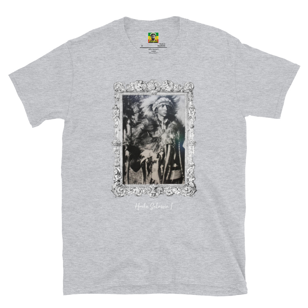 Fifth Degree™ Haile Selassie I T Shirt Ethiopia Jah Army Shirt Ras Tafari Makonnen Africa Black History - Image 4