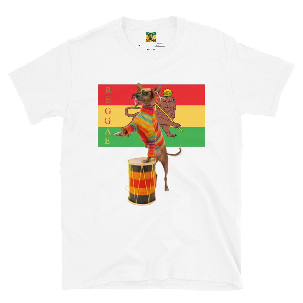 Fifth Degree™ Reggae Dog Jammin T-Shirt Rasta Lion of Zion Graphic Print Rastafari Reggae Outfit Rastafarian Clothes African Jamaican - Image 5