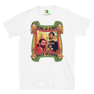 Fifth Degree™ Haile Selassie Shirt King of Kings Jah Rastafari Clothing Reggae Colors