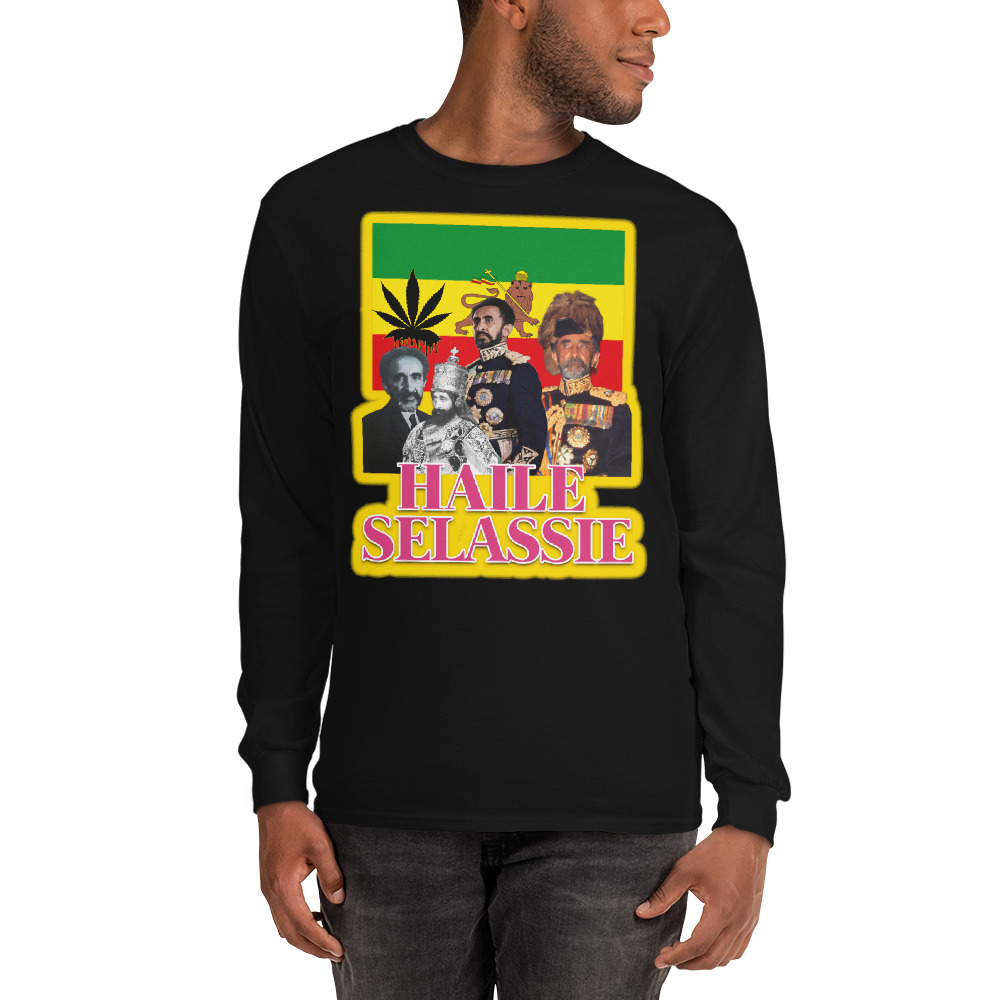 Fifth Degree™ Haile Selassie Rasta Long Sleeve Shirt - Image 2