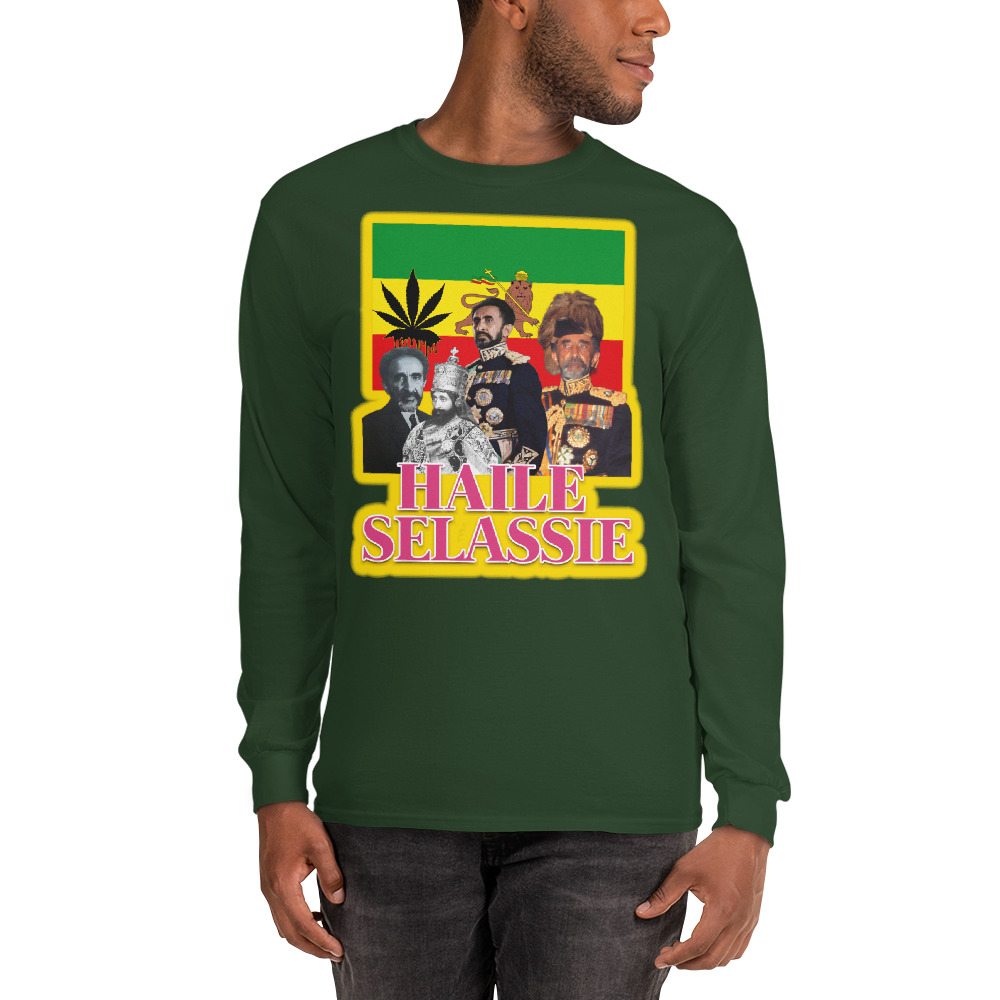 Fifth Degree™ Haile Selassie Rasta Long Sleeve Shirt