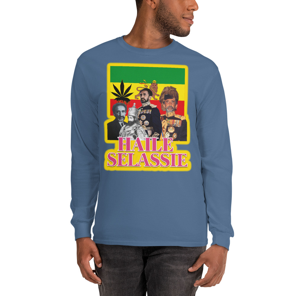 Fifth Degree™ Haile Selassie Rasta Long Sleeve Shirt - Image 8