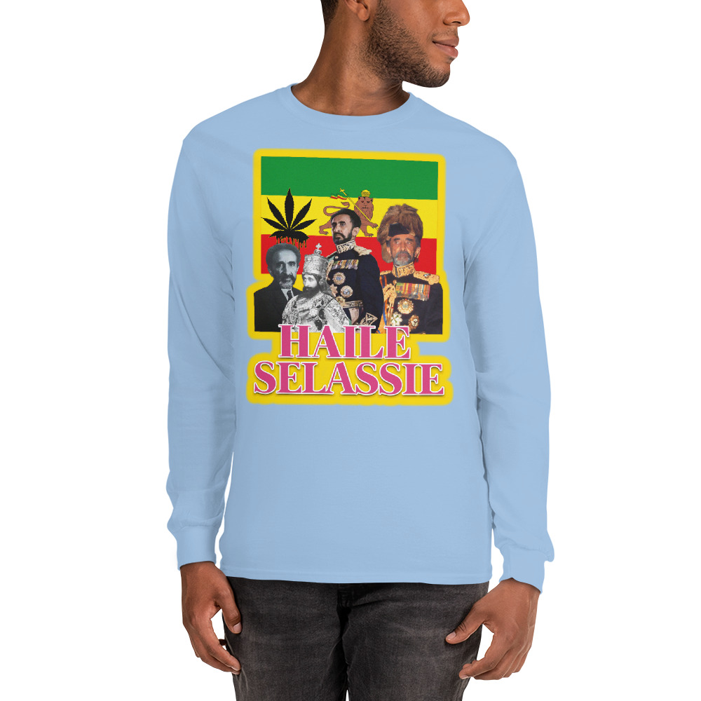 Fifth Degree™ Haile Selassie Rasta Long Sleeve Shirt - Image 10