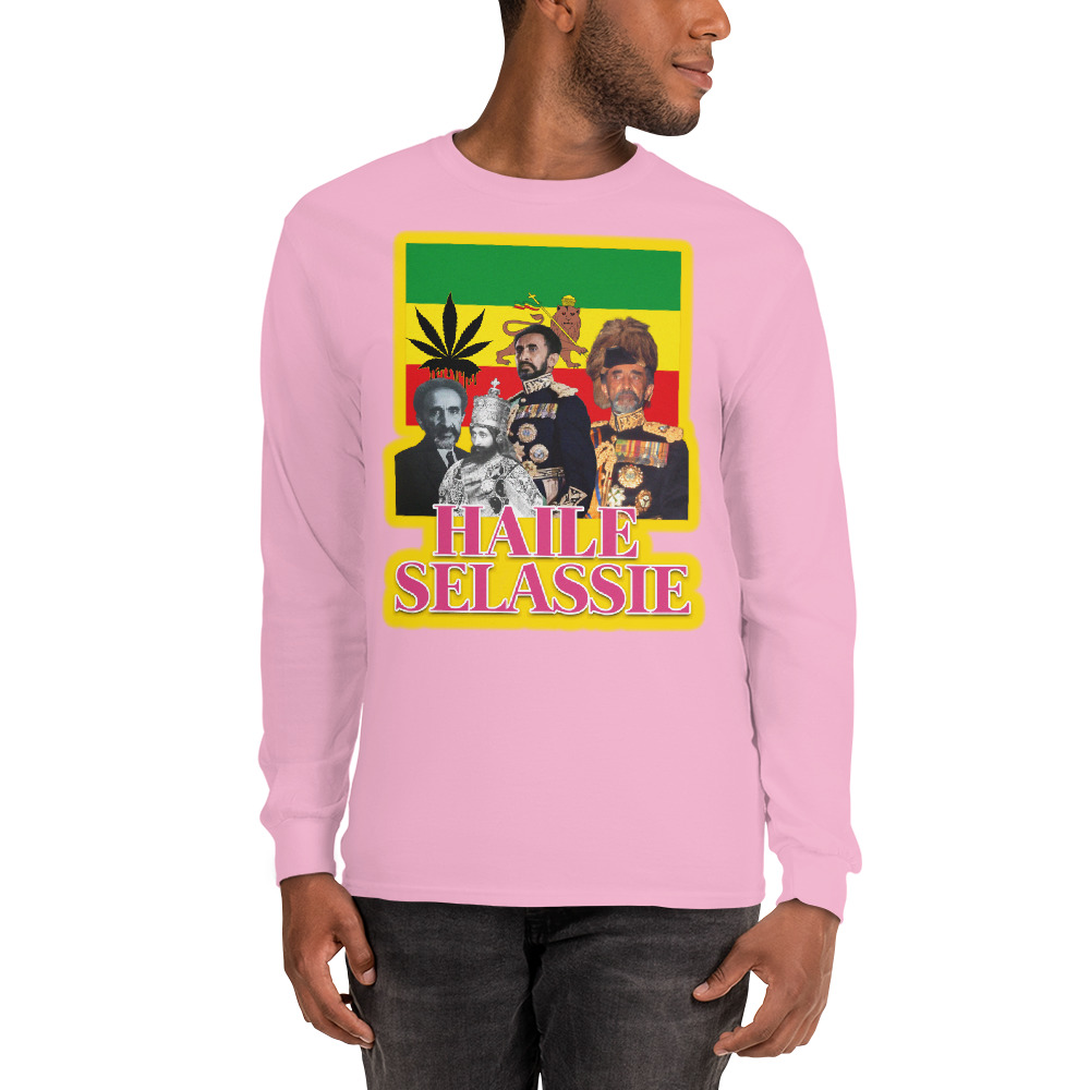 Fifth Degree™ Haile Selassie Rasta Long Sleeve Shirt - Image 12