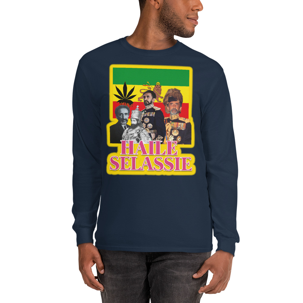 Fifth Degree™ Haile Selassie Rasta Long Sleeve Shirt - Image 3