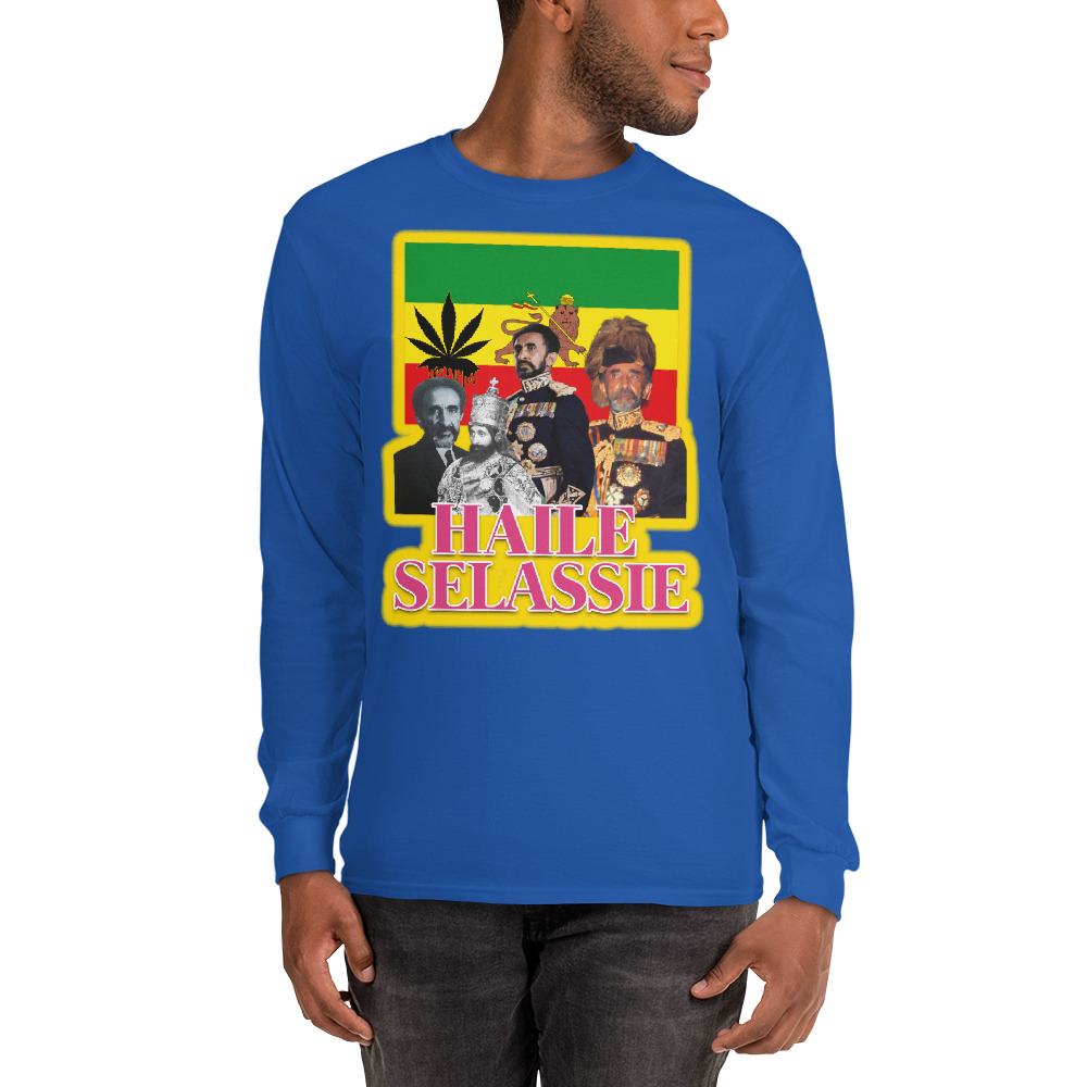 Fifth Degree™ Haile Selassie Rasta Long Sleeve Shirt - Image 6