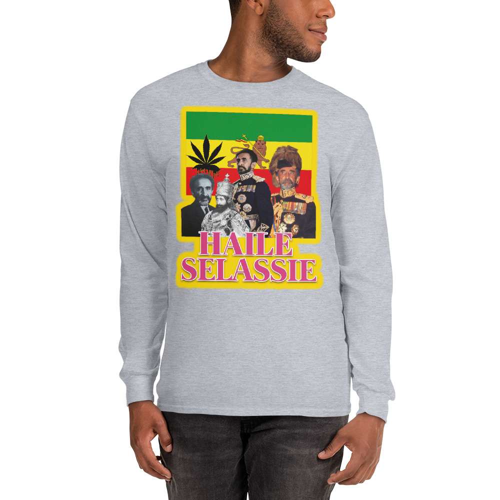 Fifth Degree™ Haile Selassie Rasta Long Sleeve Shirt - Image 9