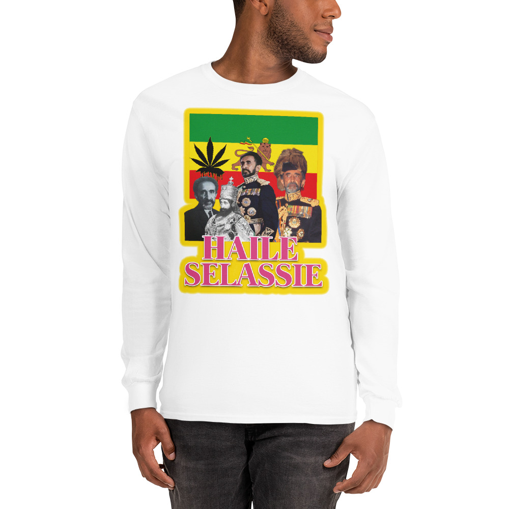 Fifth Degree™ Haile Selassie Rasta Long Sleeve Shirt - Image 13