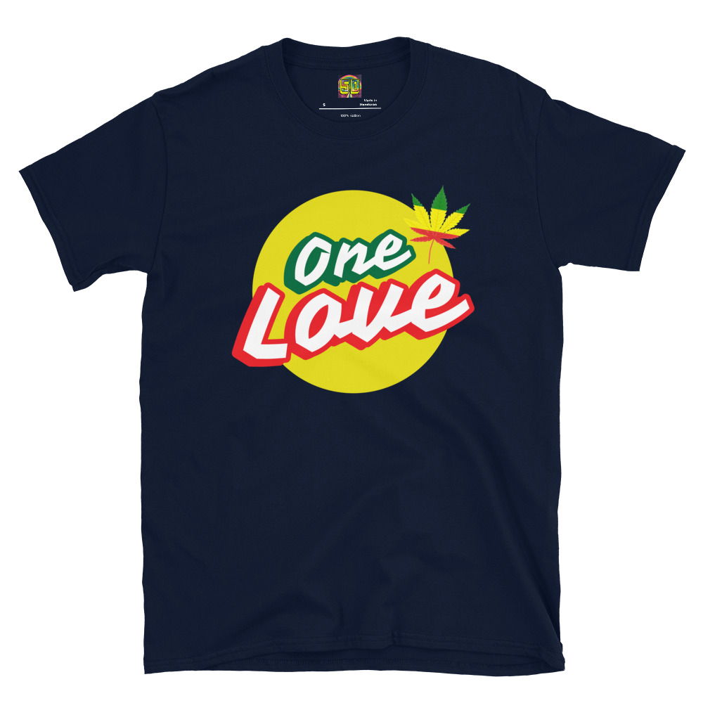 One Love Rasta Tee - Image 2