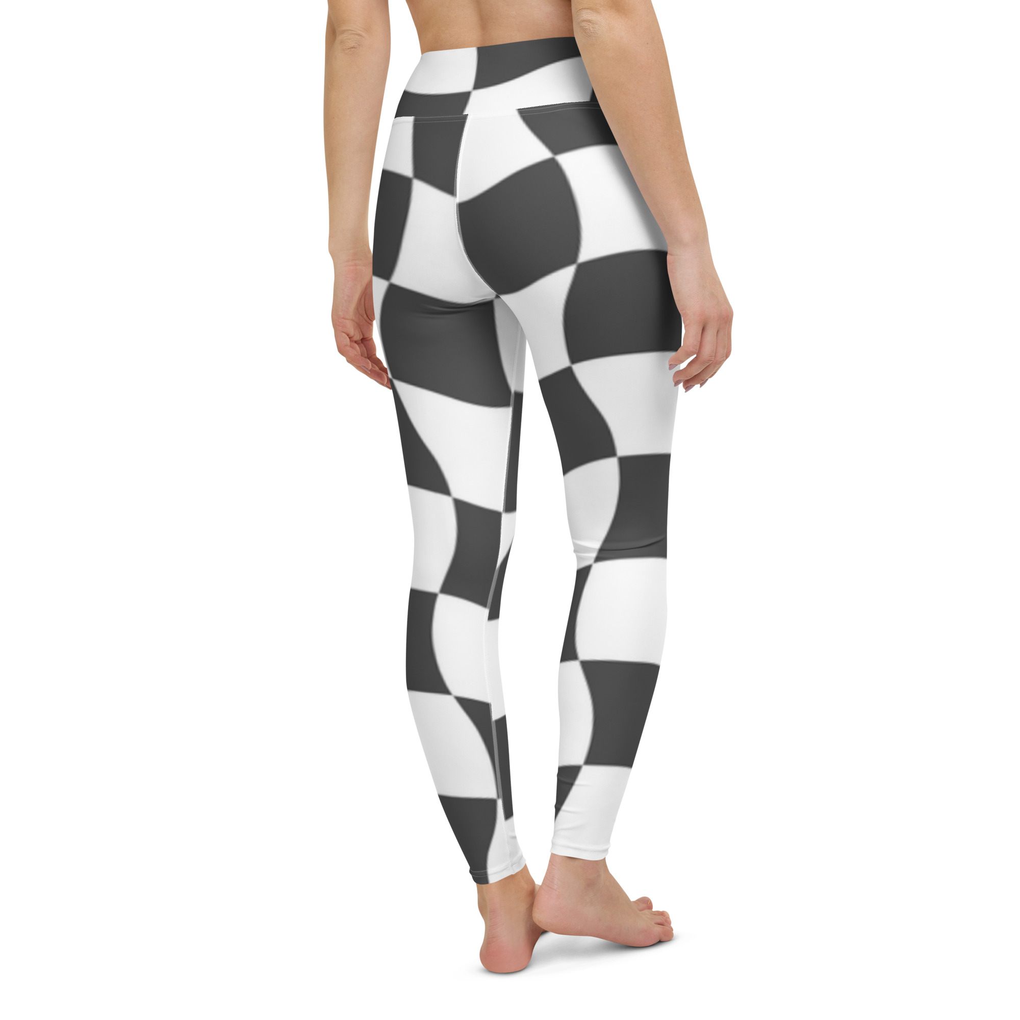 Fifth Degree™ Checkers High Waisted Yoga Abstract Leggings - Image 5