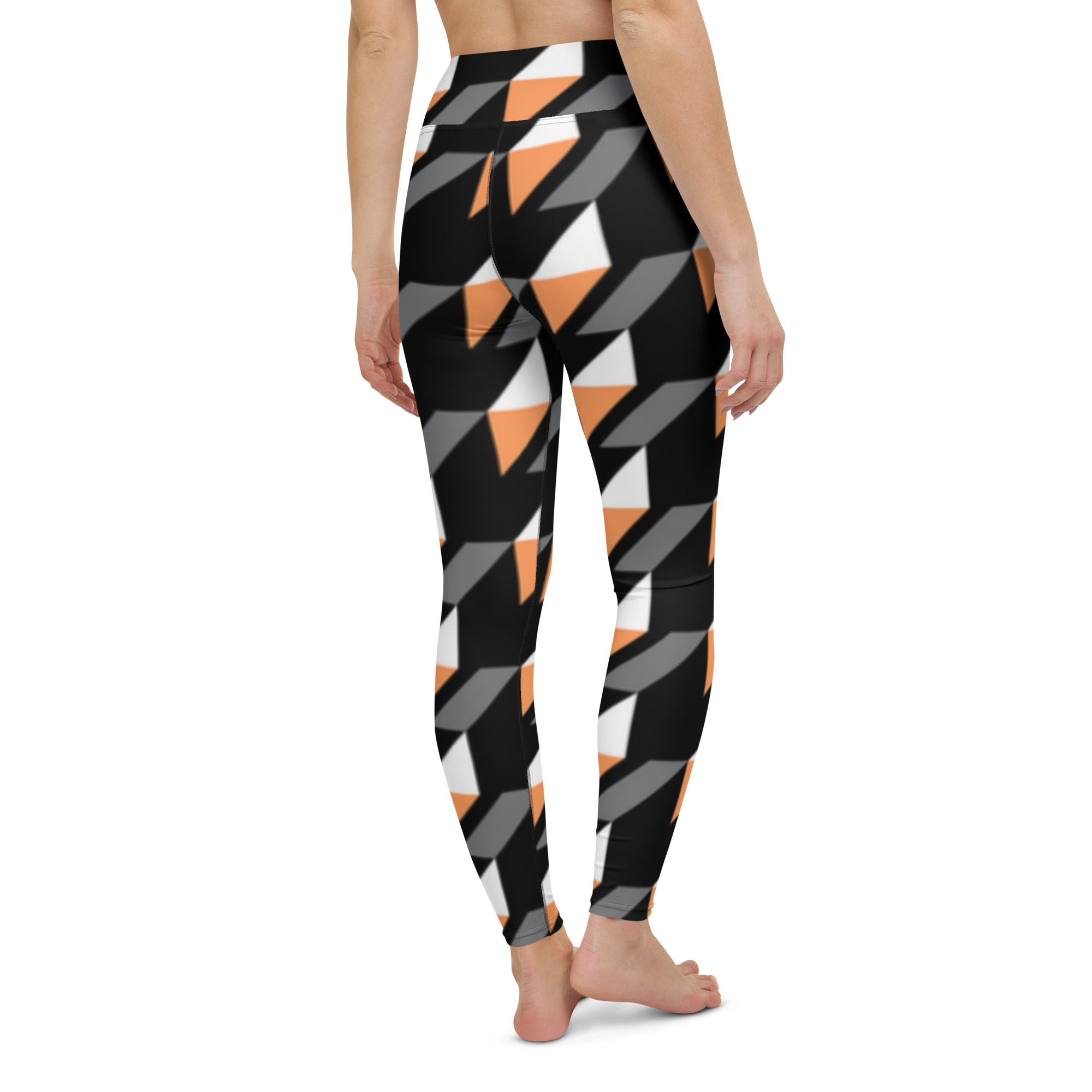 Fifth Degree™ 3D Pattern High Waisted Yoga Abstract Leggings - Image 5