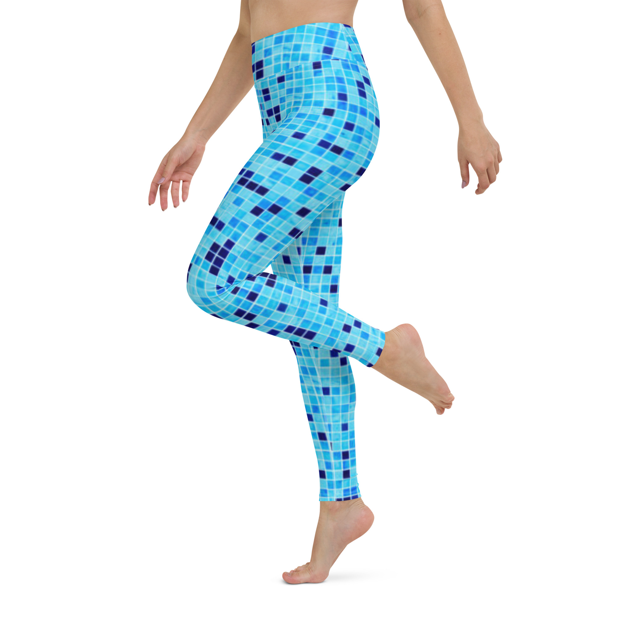 Fifth Degree™ Tiles High Waisted Yoga Abstract Leggings - Image 3