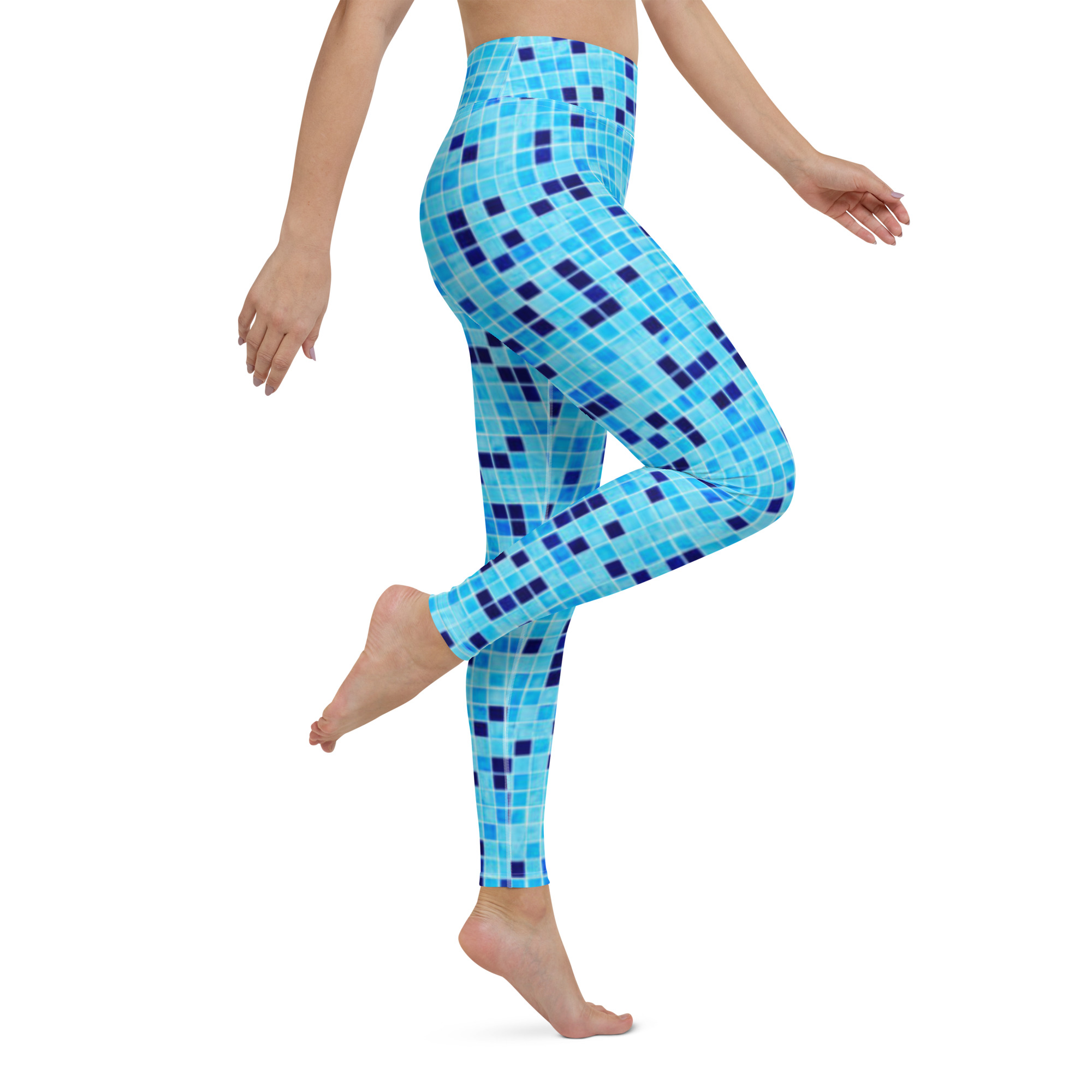 Fifth Degree™ Tiles High Waisted Yoga Abstract Leggings - Image 6