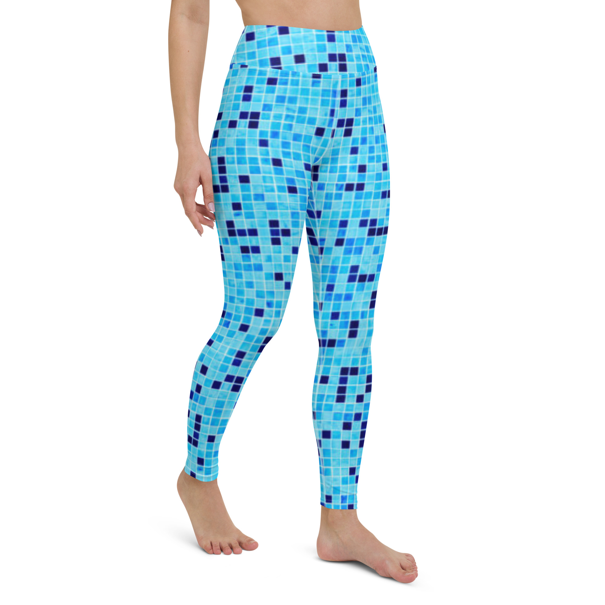 Fifth Degree™ Tiles High Waisted Yoga Abstract Leggings