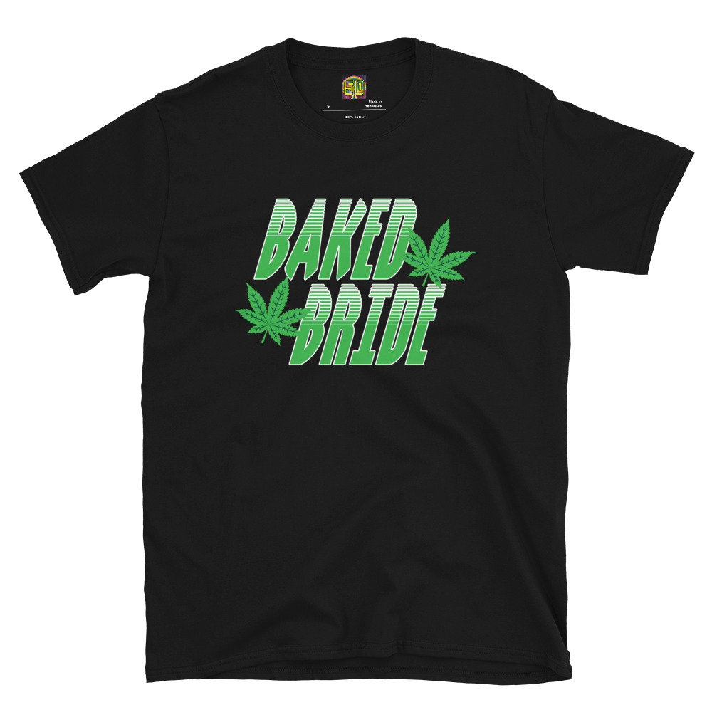 Fifth Degree™ Baked Bride Graphic Weed T Shirt