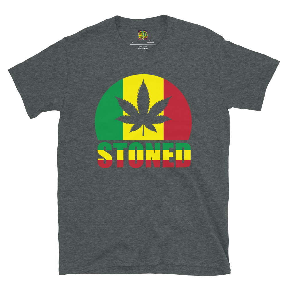 Fifth Degree™ Stoned Rasta Graphic Weed T Shirt - Image 3