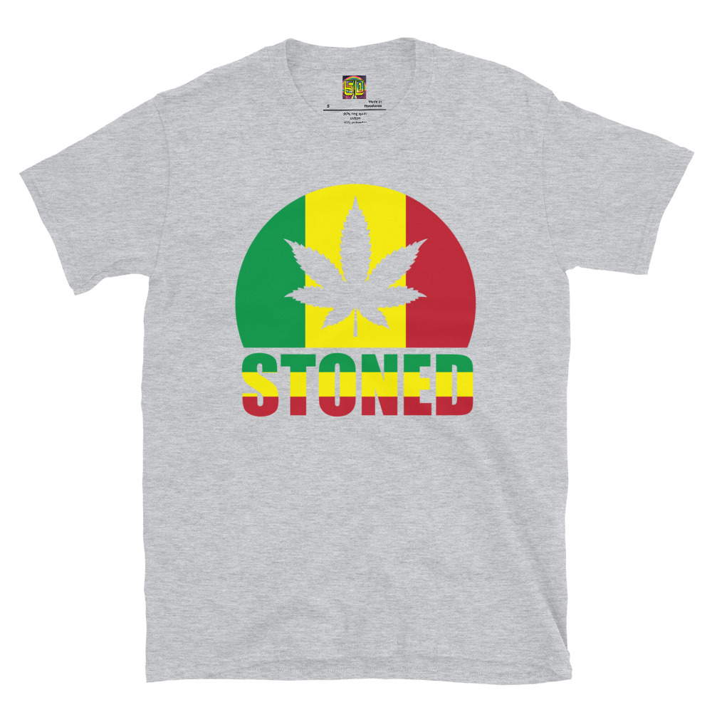 Fifth Degree™ Stoned Rasta Graphic Weed T Shirt - Image 4