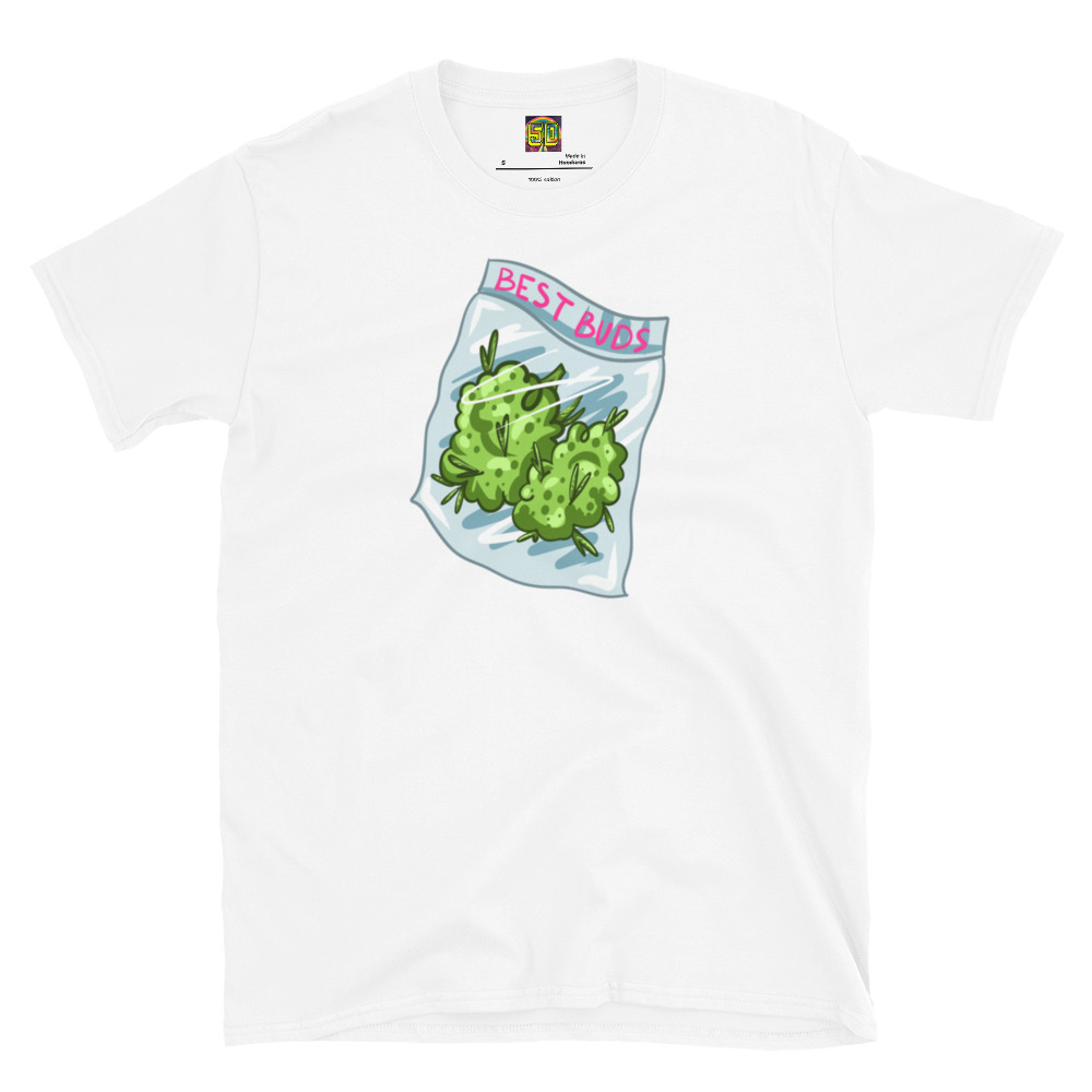 Fifth Degree™ Best Buds Graphic Weed T Shirt - Image 5