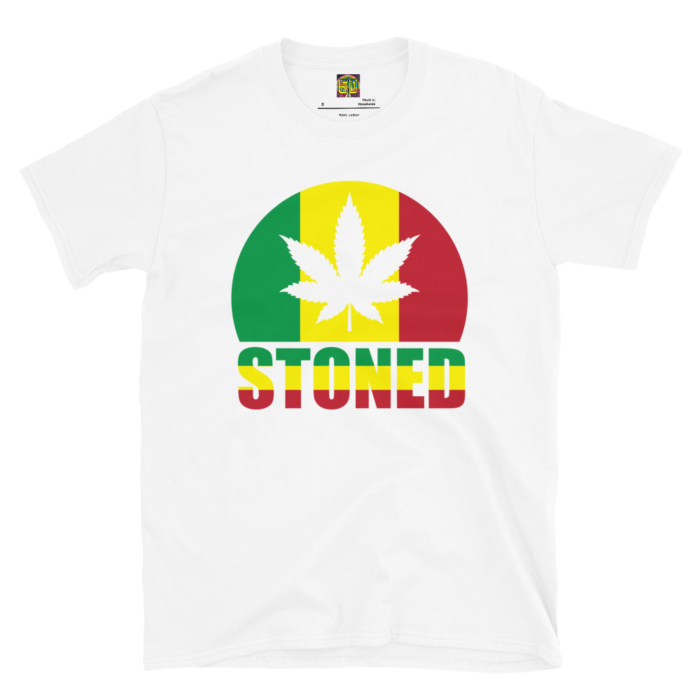 Fifth Degree™ Stoned Rasta Graphic Weed T Shirt - Image 5
