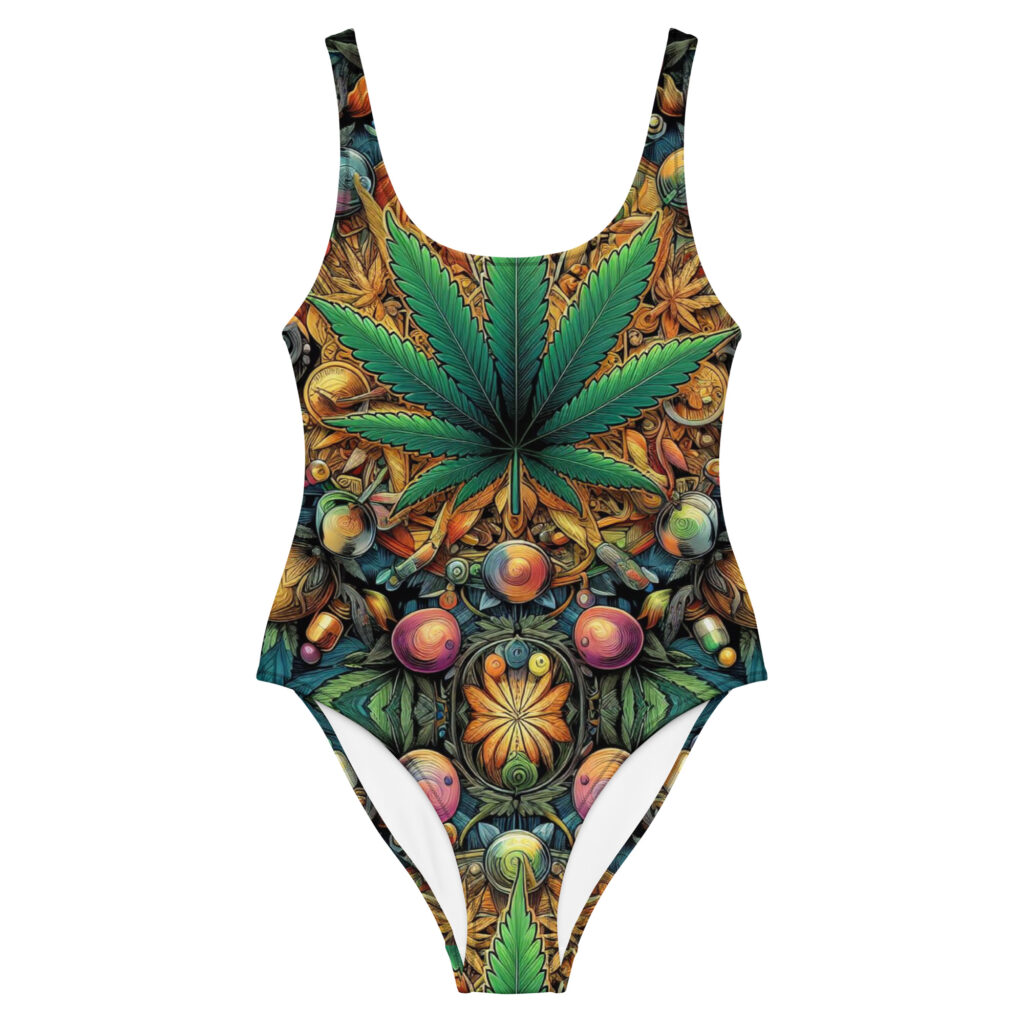 Fifth Degree™ Women's Marijuana Swimsuit